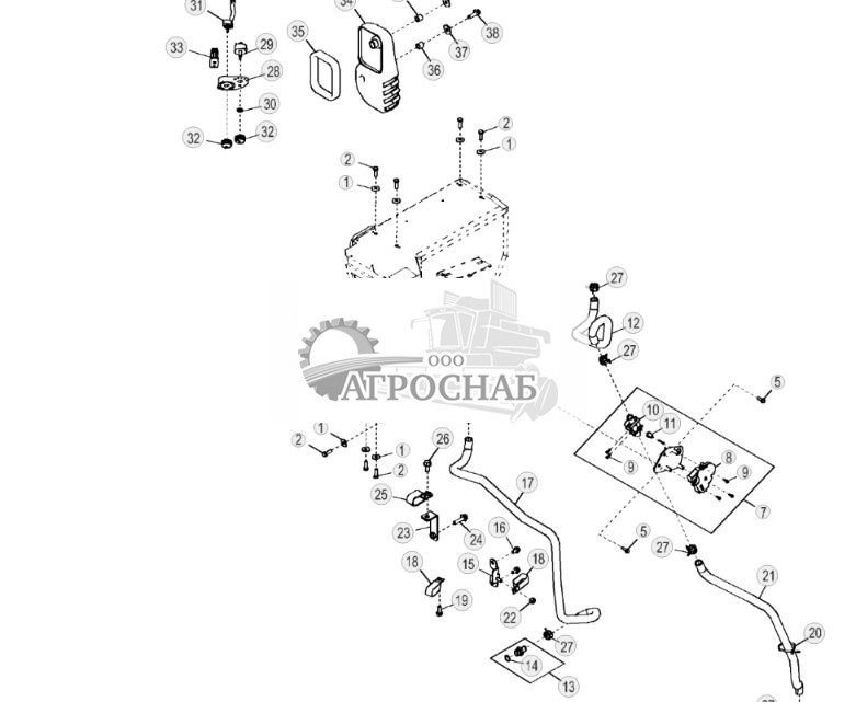 Компоненты узла модуля HVAC - ST2593 265.jpg